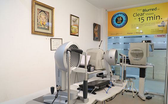 Advance Eye Care Facility in Manav Hospital
