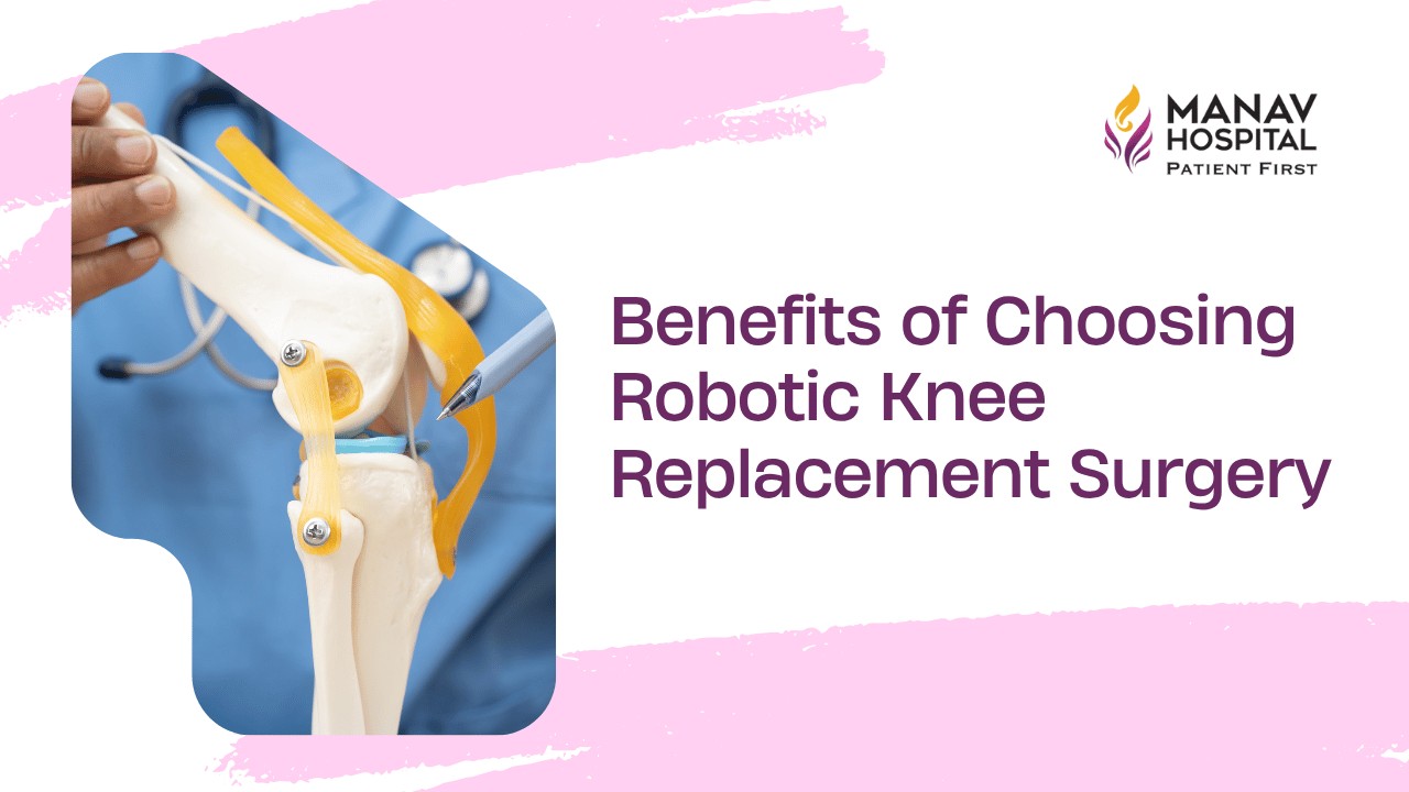 Robotic knee replacement surgery