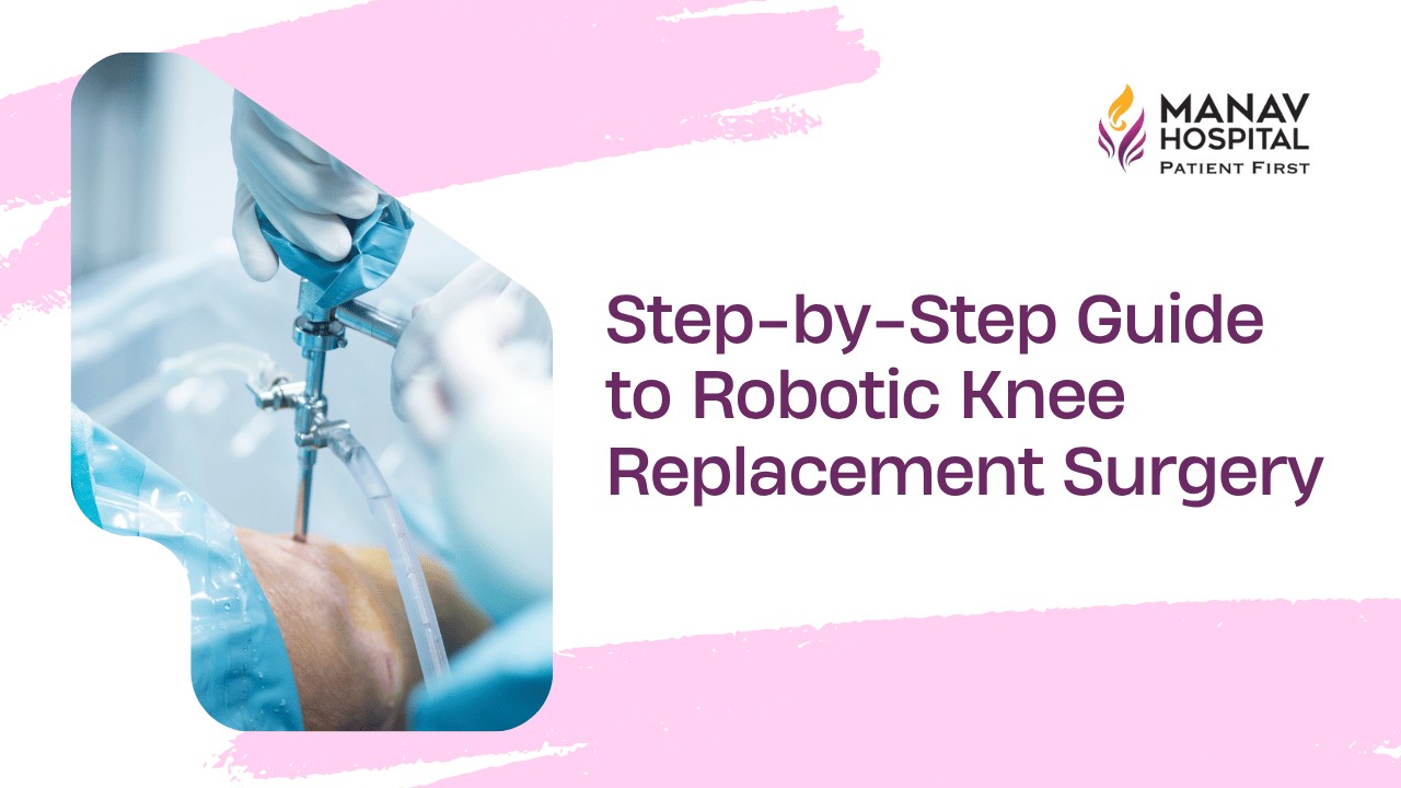 Robotic knee replacement surgery