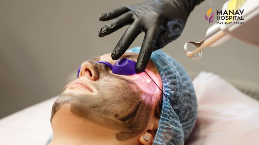 Ophthalmology department at Manav Hospital, best eye hospital in Ghaziabad