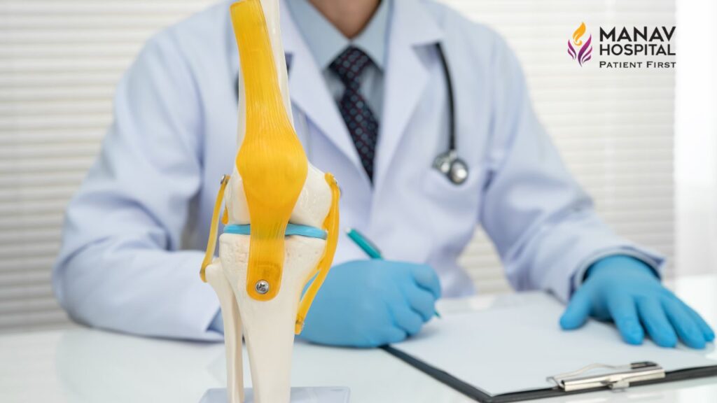 3D knee implant alignment model used in robotic knee surgery, Ghaziabad